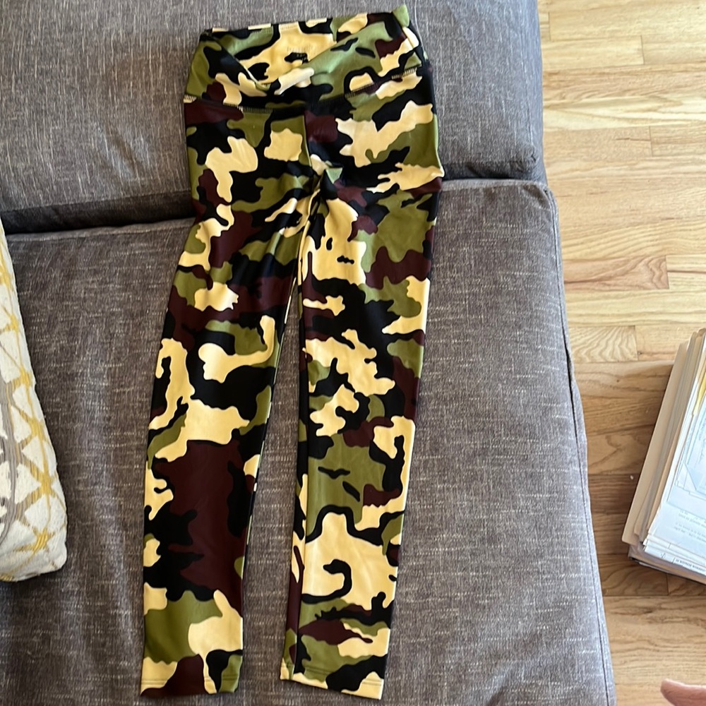 Katiejnyc multicolor leggings kids size large